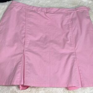 Tommy Hilfiger‎ Golf Skort Pleated Pink Golfing Activewear Skirt Size 14